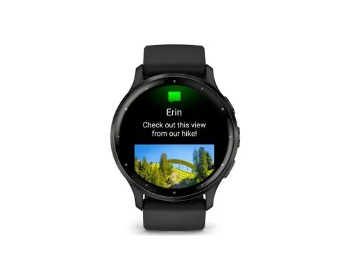 Смарт-годинник Garmin Venu 3, Black + Slate, GPS (010-02784-01)
