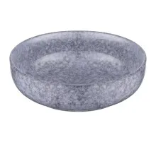 Тарілка Ardesto Loreto, 1150мл, 20см, порцеляна, сірий (AR1020LG)