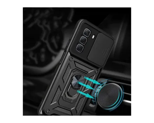 Чохол до мобільного телефона BeCover Military Infinix Hot 50 Pro (X6881) Black (713048)