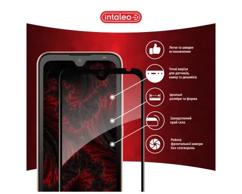 Скло захисне Intaleo Full Glue Tecno Pop 5 Go Black (1283126573378)