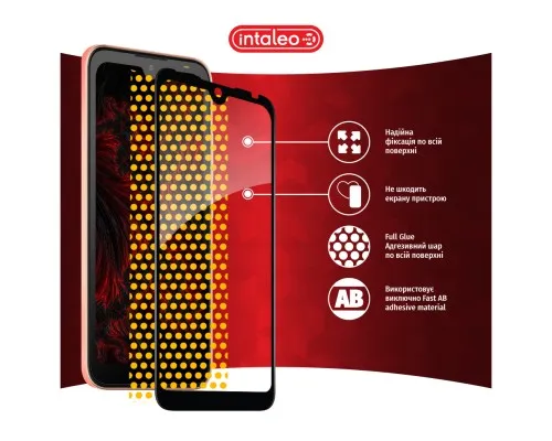 Скло захисне Intaleo Full Glue Tecno Pop 5 Go Black (1283126573378)