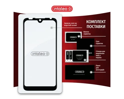 Скло захисне Intaleo Full Glue Tecno Pop 5 Go Black (1283126573378)