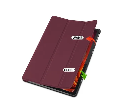 Чохол до планшета BeCover Smart Case Samsung Galaxy Tab A11 SM-X133/X135 8.7" Red Wine (713972)