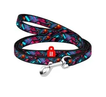 Повідець для котів WAUDOG Nylon "Нескінченні світи" Ш 10 мм Д 122 см (369-4058)