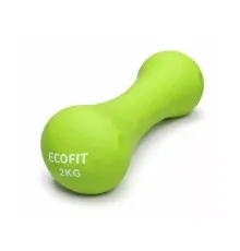 Гантель Ecofit MD2026 з неопреновим покриттям 2 кг (K00026991)