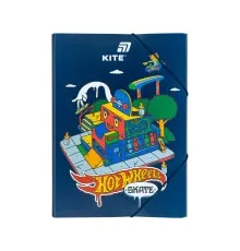 Папка на резинках Kite A4 Hot Wheels (HW25-247)