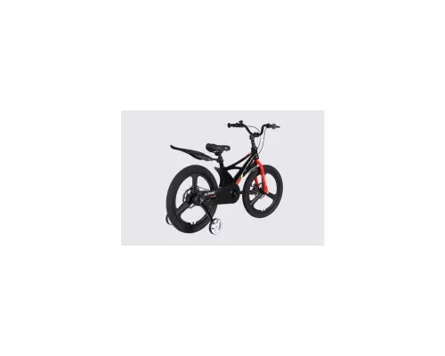 Велосипед Space 20" KID STAR DD рама-11" MG 2026 чорний з червоним (OPS-SK-20-045)