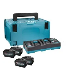 Набір акумулятор + зарядний пристрій Makita XGT 4x5Ah, DC40RB, Makpac (191U42-2)