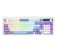 Клавіатура Ajazz Maillard V2 Maillard Switch Wireless/Bluetooth/USB UA Purple/White/Blue (AK980-V2-M-PWB)