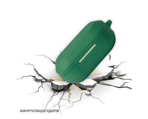 Чохол для навушників BeCover Silicon для Realme Buds Air 8 Green (715899)