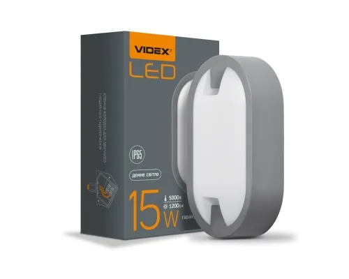 Світильник Videx LED IP65 15W 5000K 220V (VL-BH12O-155)