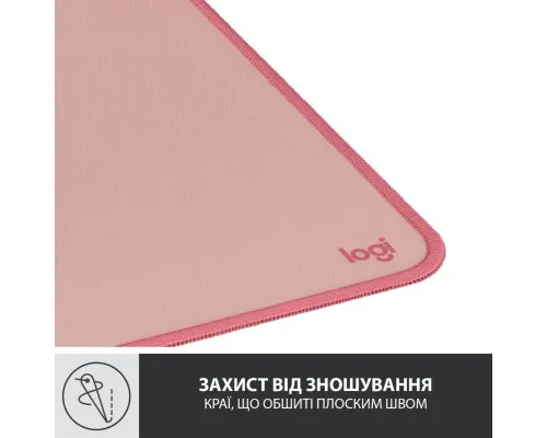Килимок для мишки Logitech Desk Mat Studio Series Darker Rose (956-000053)