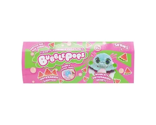 М'яка іграшка Bubble Pops Кавуневий аксолотль 20 см (2402005/9)