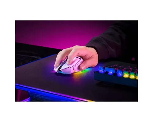 Мишка Razer Basilisk V3 Pro 35K Wireless/Bluetooth White (RZ01-05240200-R3G1)