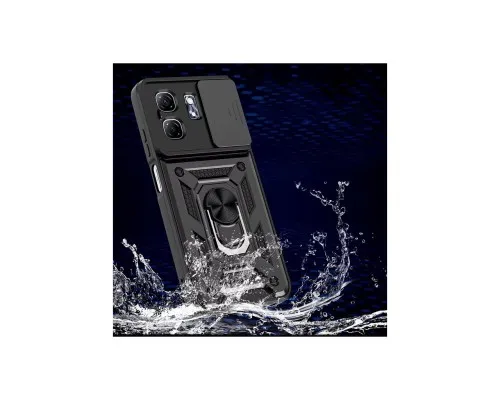 Чохол до мобільного телефона BeCover Military Infinix Hot 50i (X6531) Black (713047)
