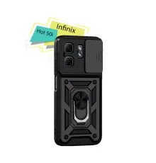 Чохол до мобільного телефона BeCover Military Infinix Hot 50i (X6531) Black (713047)