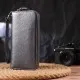 Гаманець Canpellini З натуральної шкіри флотар Сірий (21622)