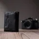 Гаманець ST Leather З натуральної шкіри Чорний (22742)