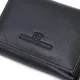 Гаманець ST Leather З натуральної шкіри Чорний (22742)