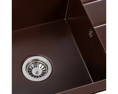 Мийка кухонна GRANADO NAVIA marron з сифоном (775*495mm.) (gr3806)