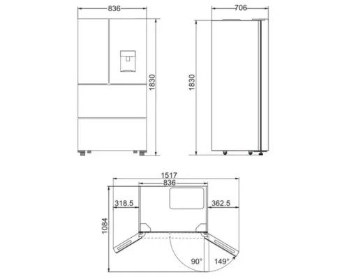 Холодильник Kaiser KS 80425 Em N