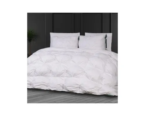 Ковдра MirSon Набір №10002 Imperial Brilliance Ковдра всесезонна Євро 200х220 Гусячий пух + Дві подушки 50х70 (2200010810653)