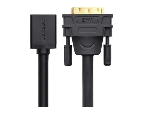 Перехідник DVI M to HDMI F 0.22m black Ugreen (20118)