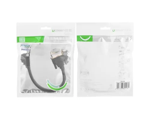 Перехідник DVI M to HDMI F 0.22m black Ugreen (20118)