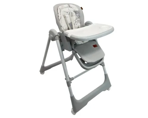 Стілець для годування Velano гойдалка Nomi, light grey (45683)