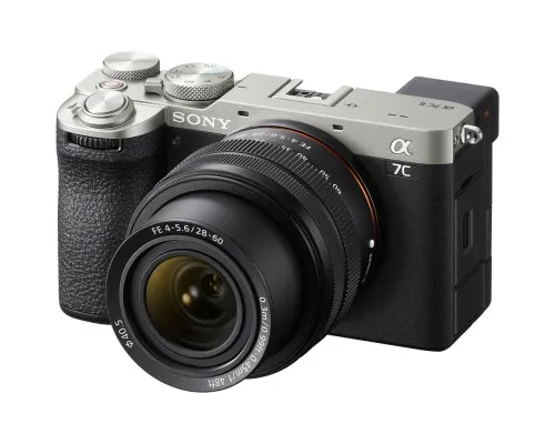 Цифровий фотоапарат Sony Alpha 7CM2 Kit 28-60mm silver (ILCE7CM2LS.CEC)