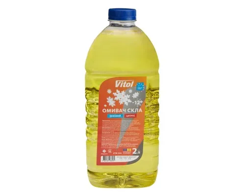Омивач автомобільний VITOL Цитрус 2л (VTW- 1224)