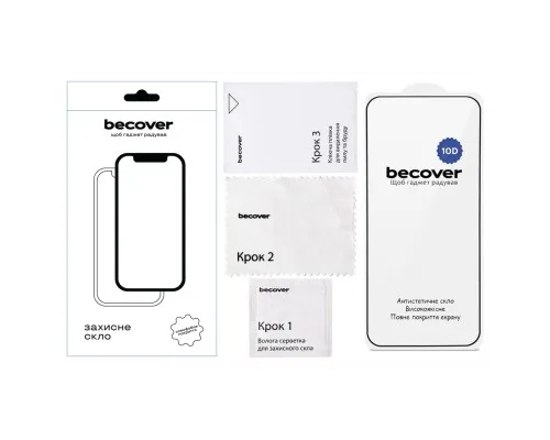 Скло захисне BeCover 10D Realme C85 Pro Black (715705)