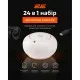 Універсальний чистячий набір 2E Multifinctional cleaning kit 24in1 white-orange (2E-SK24IN1)