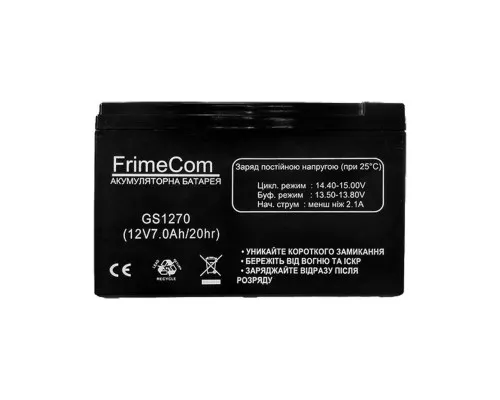 Батарея до ДБЖ Frime GS1270 12V 7Ah (GS1270)