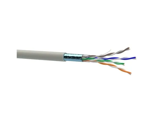 Кабель мережевий OK-Net FTP 305м cat.5e LSFROH (F/UTP-cat.5E LSFROH) (КПВнг-HFЭ-ВП (200) 4*2*0,51)