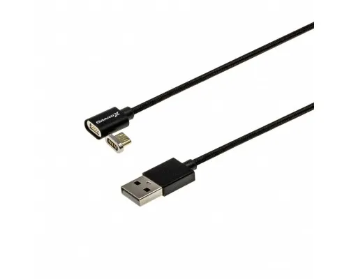 Дата кабель USB 2.0 AM to Micro 5P 1.0m Magnet Grand-X (MG-01M)