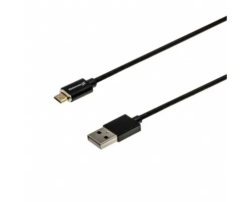 Дата кабель USB 2.0 AM to Micro 5P 1.0m Magnet Grand-X (MG-01M)