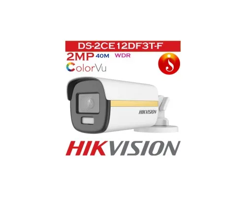 Камера відеоспостереження Hikvision DS-2CE12DF3T-F (3.6)