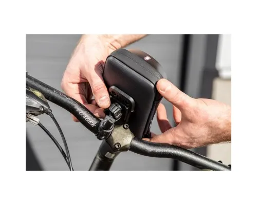 Велосумка на кермо Neo Tools з тримачем для смартфона до 6" Black (91-001)