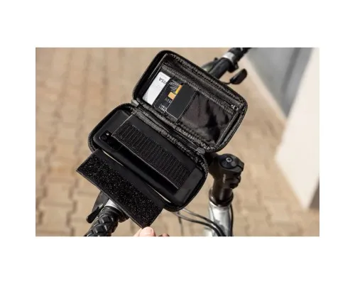 Велосумка на кермо Neo Tools з тримачем для смартфона до 6" Black (91-001)