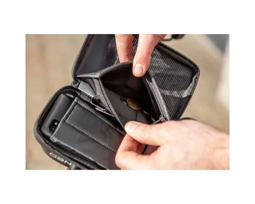 Велосумка на кермо Neo Tools з тримачем для смартфона до 6" Black (91-001)