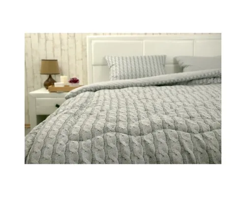 Ковдра Руно силіконова Grey Braid зима 140х205 (Р321.52_Grey Braid)