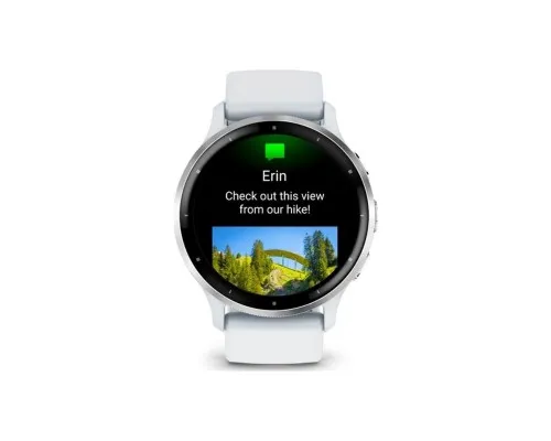 Смарт-годинник Garmin Venu 3, Whitestone + Passivated, GPS (010-02784-00)