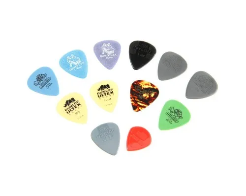 Медіатор Jim Dunlop Guitar Pick MD/HV Variety Pack 12 шт. (PVP102)