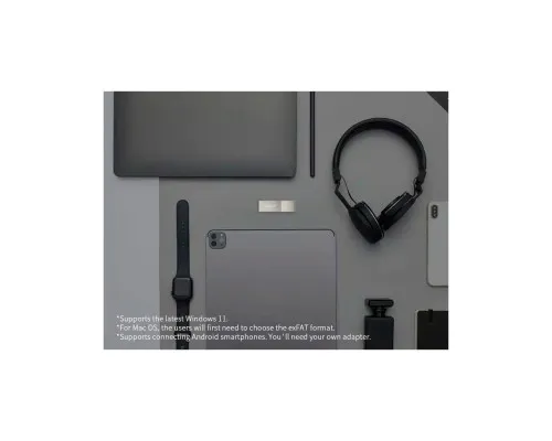 USB флеш накопичувач Acer 32GB UF300 Silver USB 3.2 (BL.9BWWA.517)