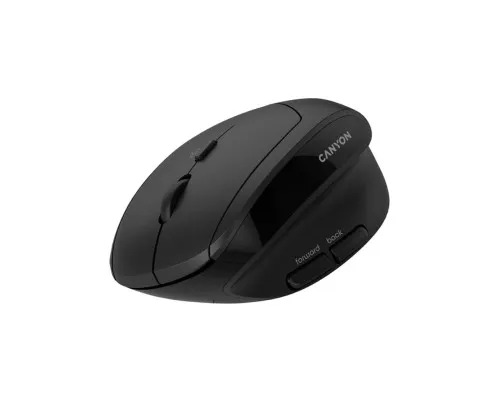 Мишка Canyon MW-25 LED Silent Wireless/Bluetooth Black (CNS-CMSW25)