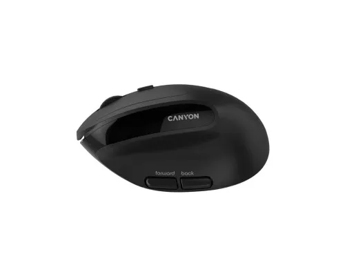 Мишка Canyon MW-25 LED Silent Wireless/Bluetooth Black (CNS-CMSW25)
