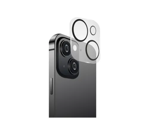 Скло захисне Intaleo Camera Lens Apple Iphone 15 Plus Black (1283126576850)