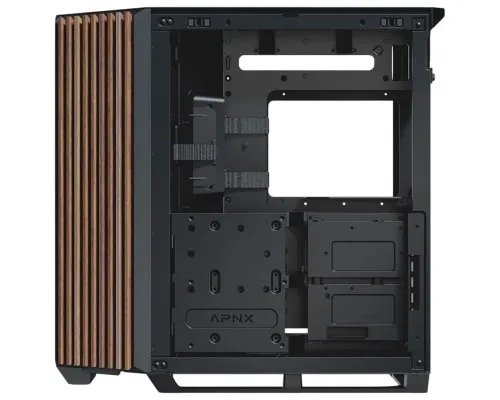Корпус для ПК APNX V1-W Black (APCM-VI01103.11)