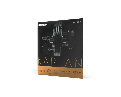 Струни для скрипки D'Addario Kaplan Amo Violin String Set 4/4 Scale Medium Tension (KA310 4/4M)